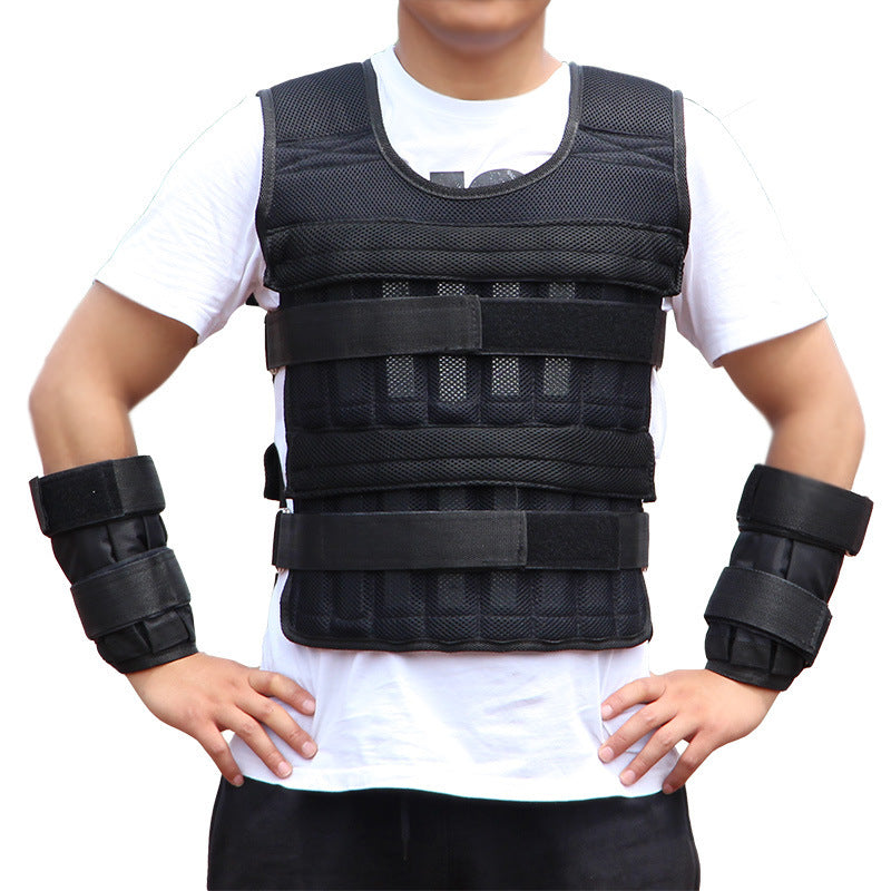 Weighted running vest