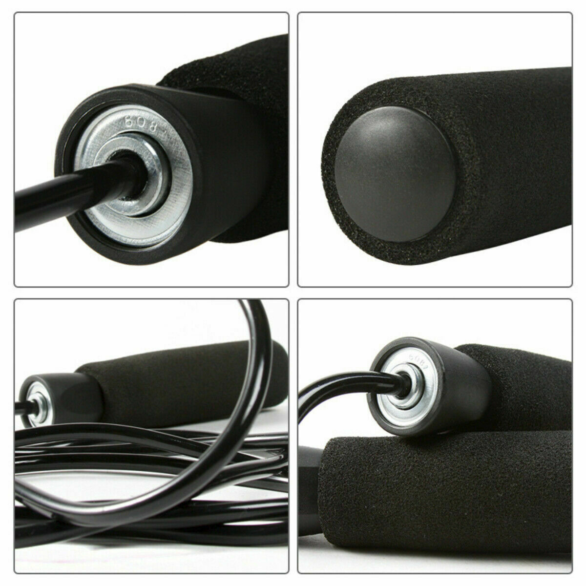 Adjustable skipping rope
