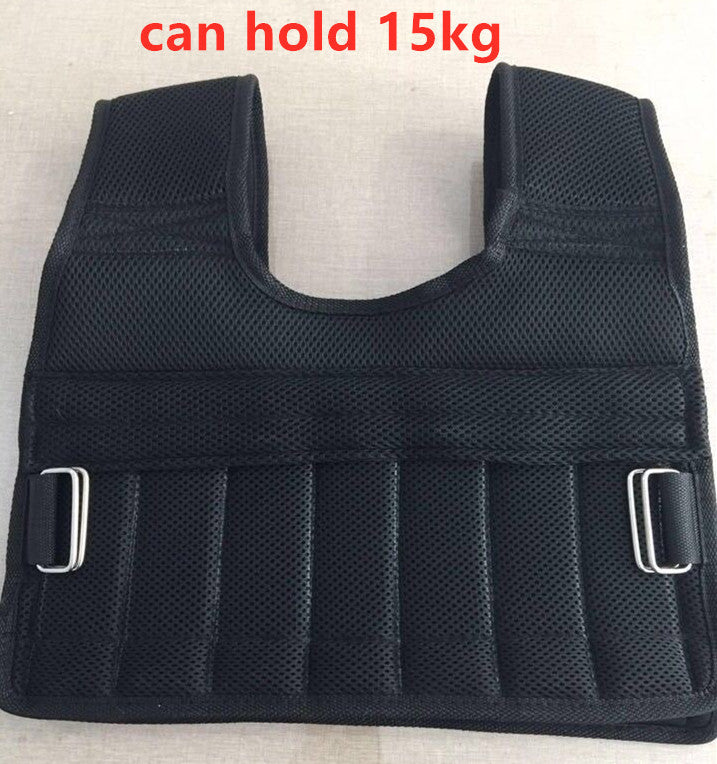 Weighted running vest