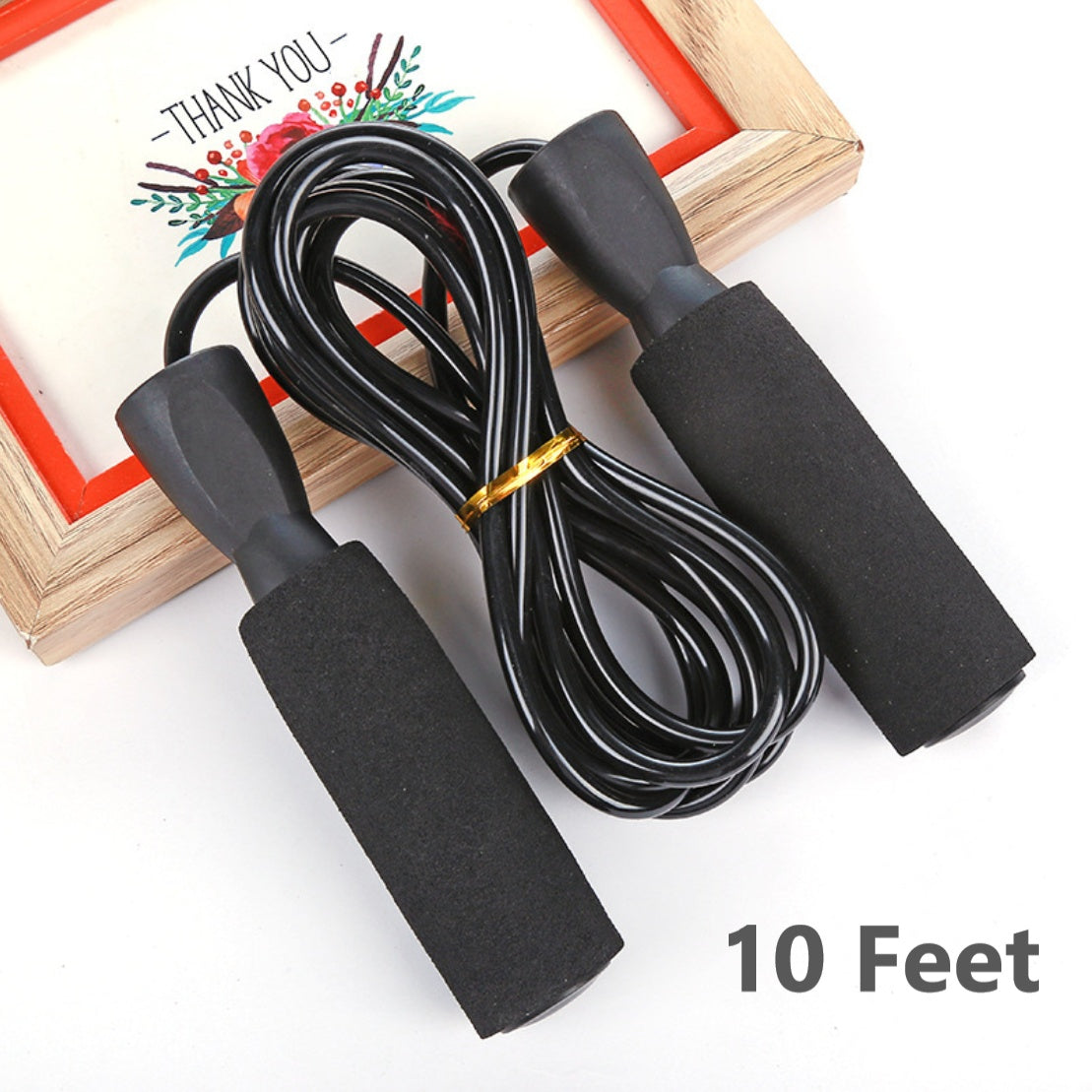 Adjustable skipping rope